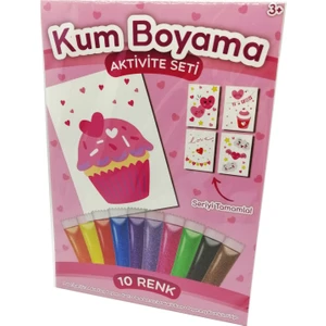 Kumbo Kum Boyama Cupcake  Kum Boyama Aktivite Seti