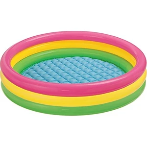 Intex Yumuşak Tabanlı Çocuk Havuzu 114 x 25 cm  Pompa