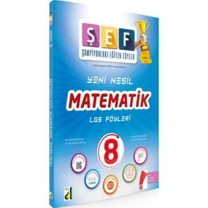 Damla Yayınevi Yeni Nesil Matematik LGS Föyleri - 8. Sınıf