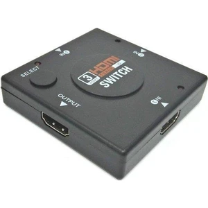 3 Port HDMI Switch 3x1 Manuel Anahtarlı