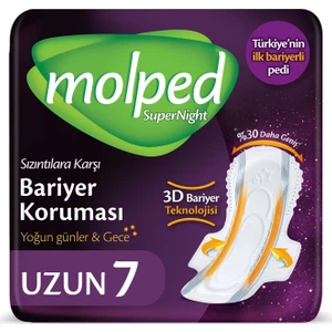 Supernight Hijyenik Ped Uzun 7 Adet