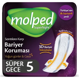 Supernight Hijyenik Ped Gece 5 Adet
