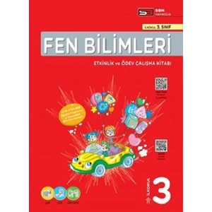 SBM Yayınları Fen Bilimleri 3. Sınıf Etkinlik ve Ödev Çalışma Kitabı