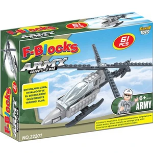 Furkan Toys F-Blocks Asker Seti 61 Parça