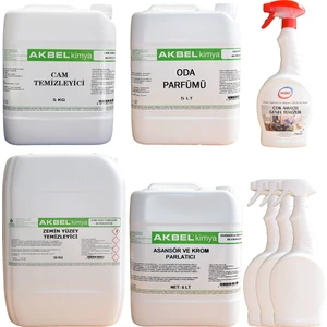 Site ve Apartman Temizlik Seti Maxi Set