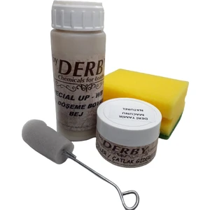 Bej Oto Döşeme Boyası ve Natural Deri Tamir Macunu