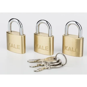Kale Kilit BYKL203ORT Asma Kilit ( 3 adet master sistem )