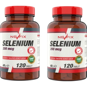 Selenyum 200 Mcg 120 Tablet x 2 Kutu 240 Tablet