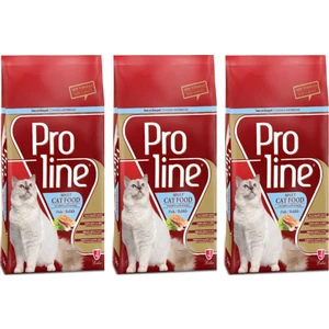 Prolıne Balıklı Yetişkin Kedi Maması 1,5 kg 3 Adet