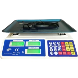 Elektronik Krom Kefeli Terazi 40 kg