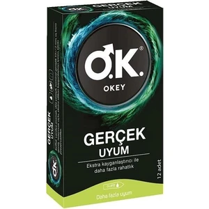 Gerçek Uyum Prezervatif 12'li