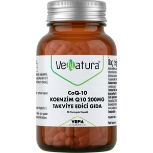 VeNatura CoQ-10 Koenzim Q10 30 Kapsül 200mg