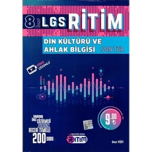 İşleyen Zeka Yayınları 8. Sınıf LGS Din Kültürü ve Ahlak Bilgisi Ritim Son Tur - Onur Yiğit