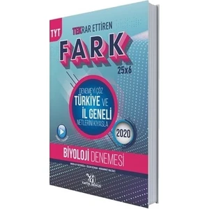 Yayın Denizi Yayınları TYT Biyoloji Fark Tekrar Ettiren 25 X 6 Denemesi