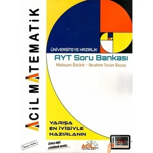 Acil Yayınları AYT Matematik Soru Bankası - Mahsum Öztürk