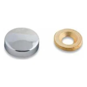 Krom Dekoratif Vida Kapağı 15 mm Vida Kapak 100'lü