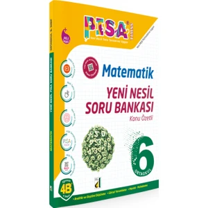 Damla Yayınevi Pisa Matematik Yeni Nesil Soru Bankası - 6. Sınıf