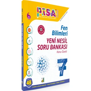 Damla Yayınevi Pisa Fen Bilimleri Yeni Nesil Soru Bankası - 7. Sınıf