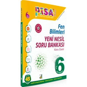 Damla Yayınevi Pisa Fen Bilimleri Yeni Nesil Soru Bankası - 6. Sınıf