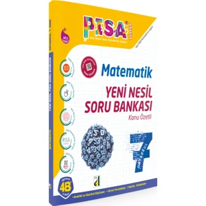 Damla Yayınevi Pisa Matematik Yeni Nesil Soru Bankası - 7. Sınıf