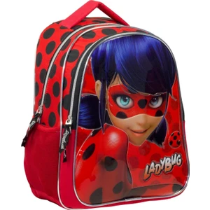 Miraculous Lady Bug Kabartmalı İlkokul Sırt Çantası Kız Çocuk