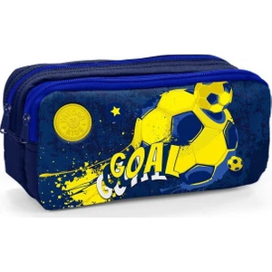 Kids Futbol Lacivert Sarı Erkek Çocuk Kalem Çantası 12046