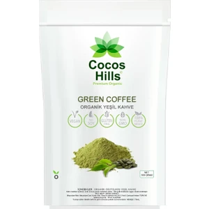 Cocos Hills Ground Green Coffee Öğütülmüş Yeşil Kahve 300 gram