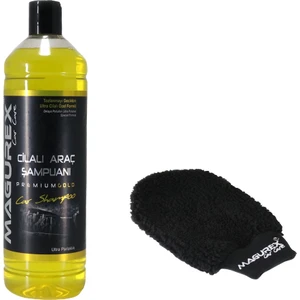 Cilalı Araç Şampuanı 1 lt + Mikrofiber Eldiven