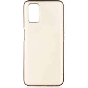 Tekno Grup Oppo A52 Kılıf Mat Premium Silikon Kılıf Gold