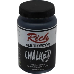 4580 Multi Decor Chalked Akrilik Boya 250 cc Siyah