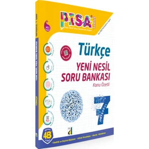 Damla Yayınevi Pisa Türkçe Yeni Nesil Soru Bankası - 7. Sınıf