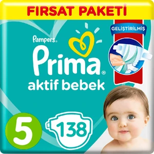 Bebek Bezi 5 Beden Fırsat Paketi 11-16 Kg (3*46) 138