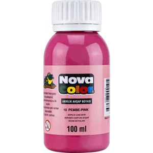 Nova Color Akrilik Boya Sise 100 ml Pembe