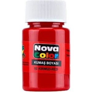 Nova Color Kumaş Boyası 12'li Kırmızı