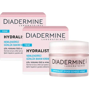 Hydralist Nemlendirici Günlük Bakım Kremi Ipeksi Doku 50 ml. 2'li