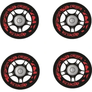 64 mm Silikonlu Rulmanlı 4 Adet Paten Tekerleği Seti