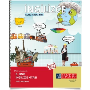Pandül Yayınları 6. Sınıf Ingilizce Defteri