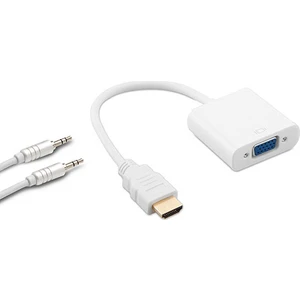 MX1245 HDMI To VGA + Ses Aktif Dönüştürücü Aparat