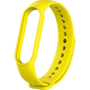 Xiaomi Mi Band 6 Akıllı Bileklik Uyumlu Silikon Kordon Kayış Sarı
