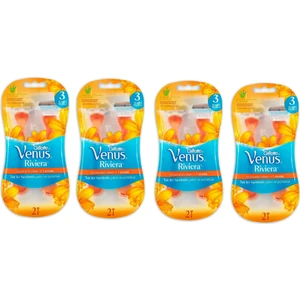 Gillette Venus Riviera 2li Kullan At Kadın Tıraş Bıçağı X4