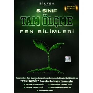 Bilfen Yayınları 5. Sınıf Fen Bilimleri Tam Ölçme