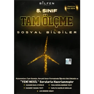 Bilfen Yayınları 5. Sınıf Sosyal Bilgiler Tam Ölçme Yeni