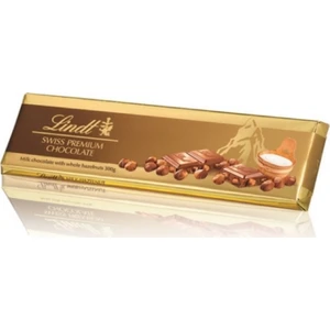 Milk Hazelnut Gold  Bütün Fındıklı Sütlü Çikolata 300 gr