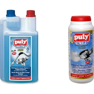 Puly Milk Plus Liquid 1 Lt + Puly Caff Toz 900 Gr