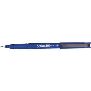200 Fineliner İnce Uçlu Yazı ve Çizim Kalemi 0.4 mm Royal Mavi
