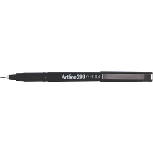 200 Fineliner İnce Uçlu Yazı ve Çizim Kalemi 0.4 mm Siyah