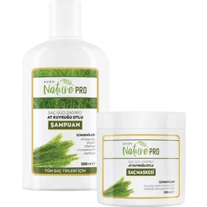 Nature Pro At Kuyruğu Saç Bakım Paketi