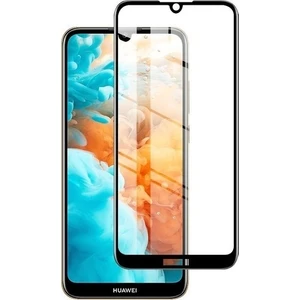 Tekno Grup Huawei Y6 2019 Tam Kaplayan 9H Fiber Nano Ekran Koruyucu Siyah