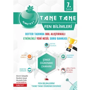 Nartest Yayınevi 7. Sınıf Yeşil Defter Tadında Tane Tane Fen Bilimleri