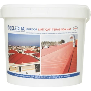 Isoroof Likit Çatı Teras Son Kat 5 kg Kırmızı